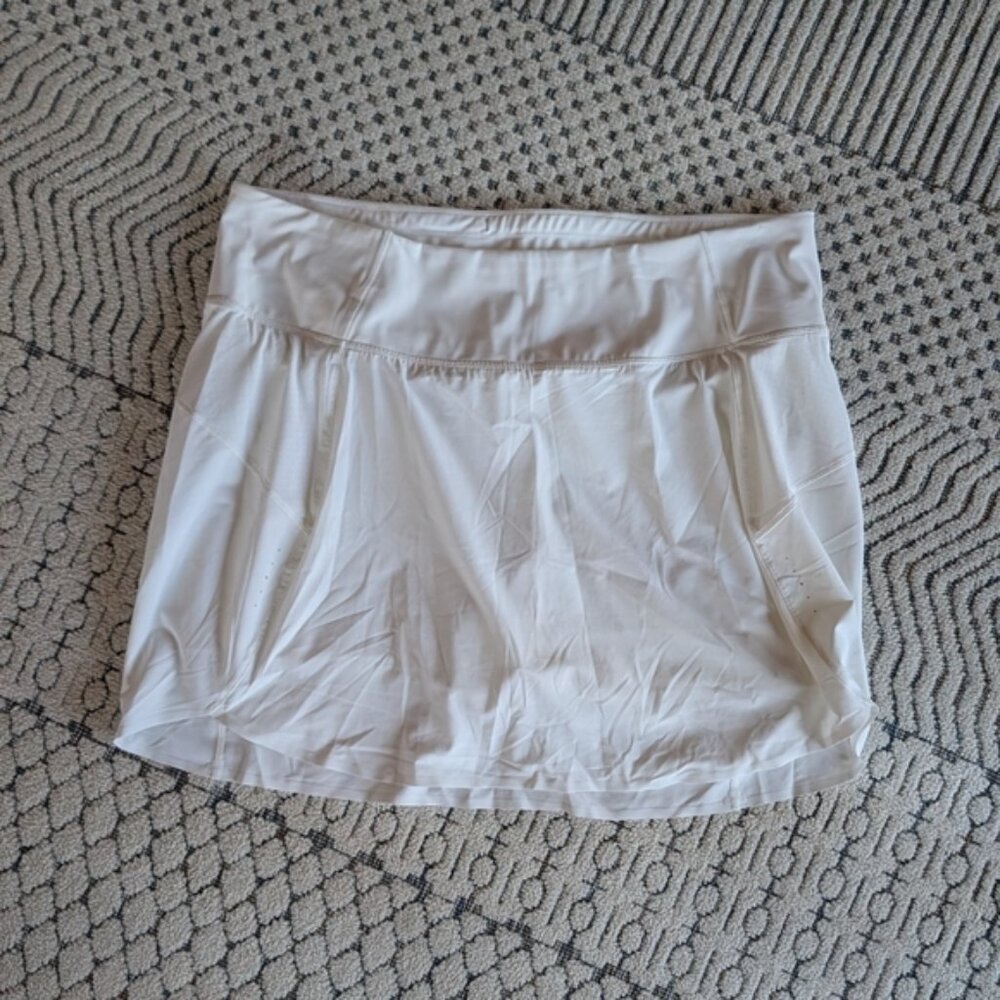 Athleta White Skort